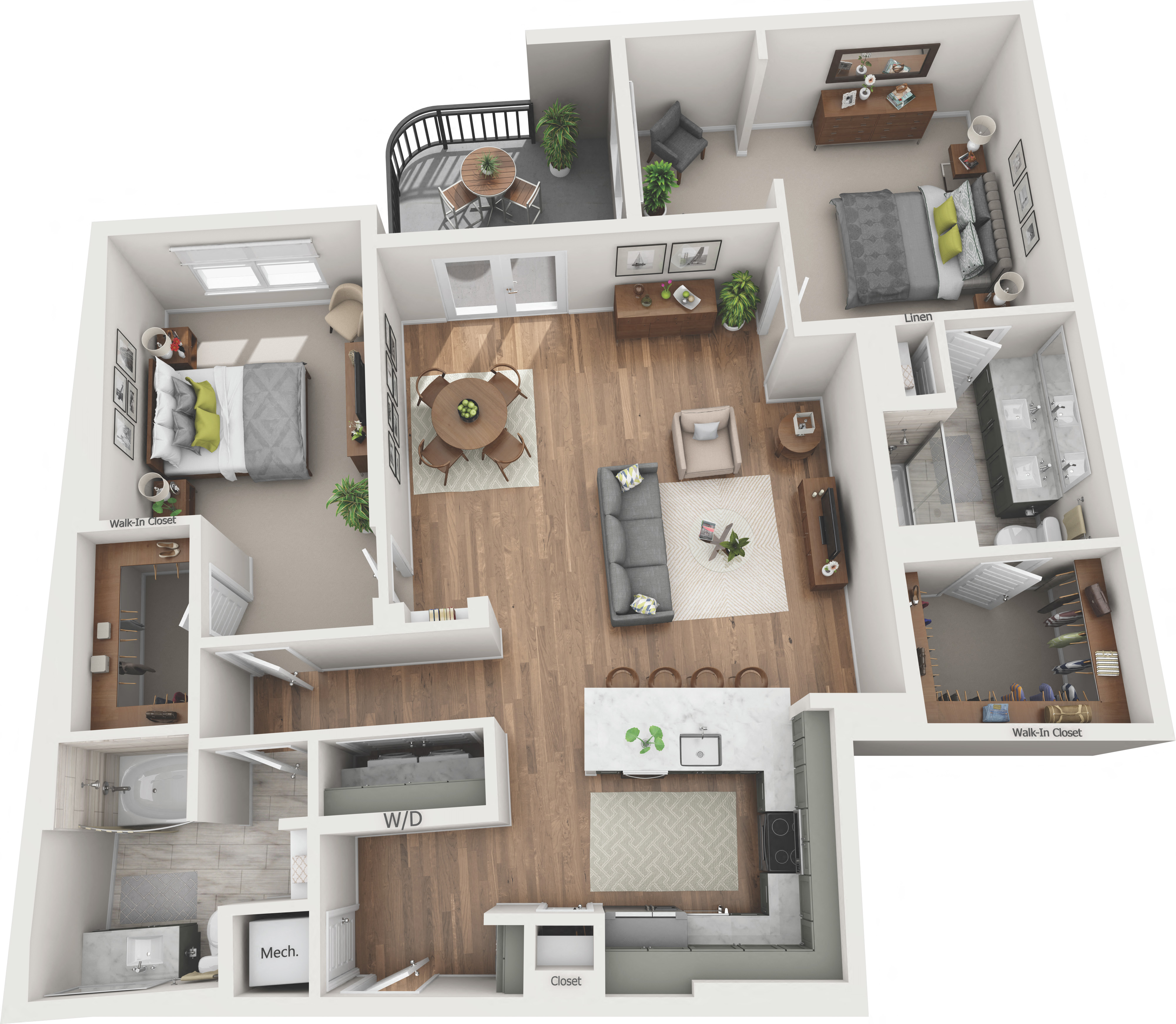 B2 floor plan